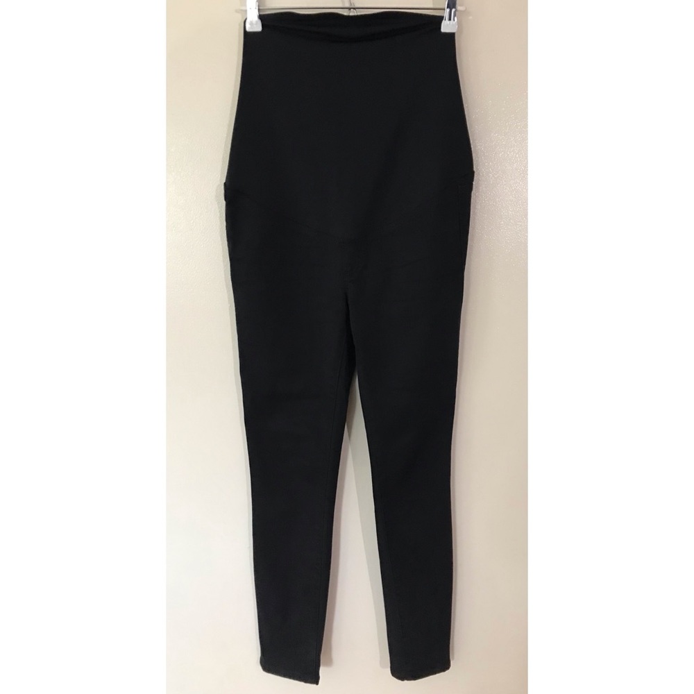 Madewell • 26 • Black Maternity Skinny Denim Jeans Over The Belly Full Panel